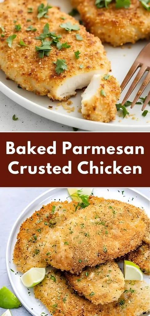Baked Parmesan Crusted Chicken Recipe