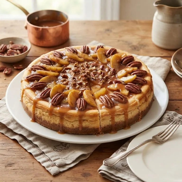 Caramel Apple Cheesecake Recipe