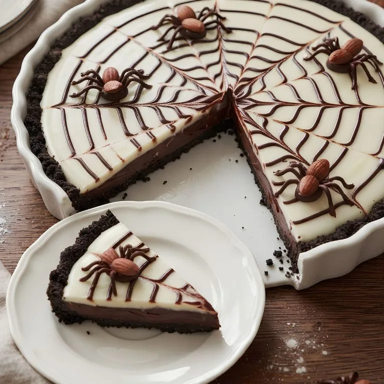 Cobweb Chocolate Tart Recipe - soakdestinations Cobweb Chocolate Tart Recipe