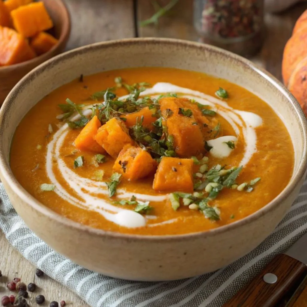 Creamy Pumpkin Soup Recipe