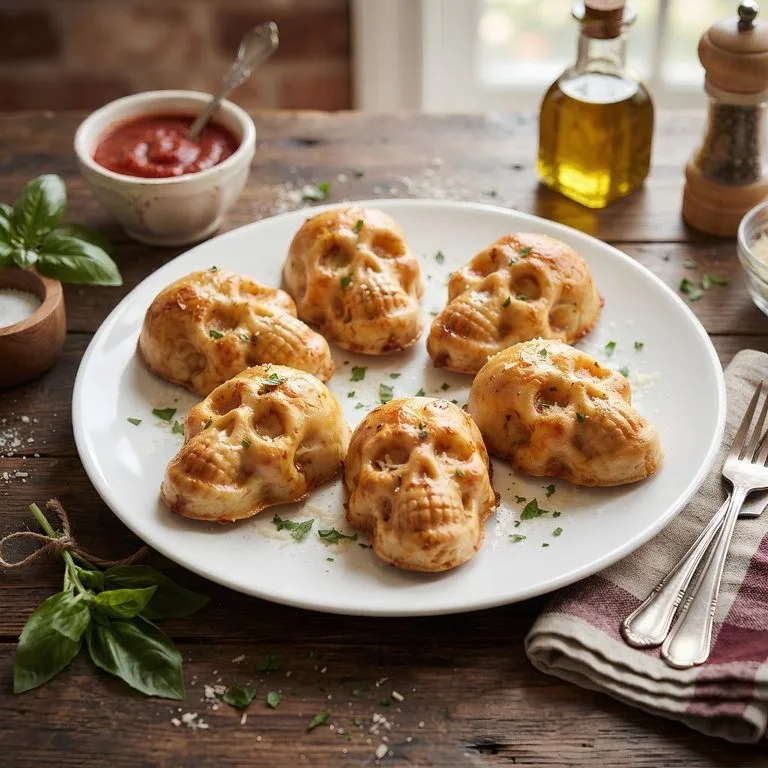Easy Pizza Skull Recipe 2 - soakdestinations Easy Pizza Skull Recipe