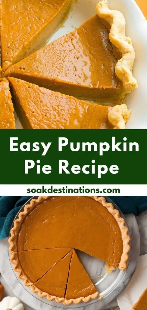 Easy Pumpkin Pie Recipe 1 - soakdestinations Easy Pumpkin Pie Recipe