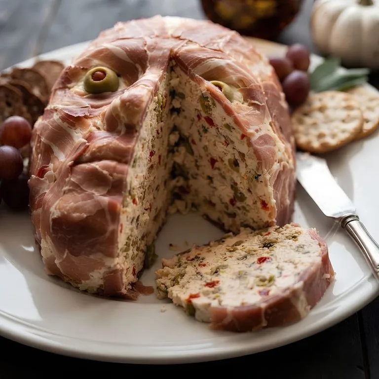 Flayed Man Cheese Ball - soakdestinations Flayed Man Cheese Ball Recipe