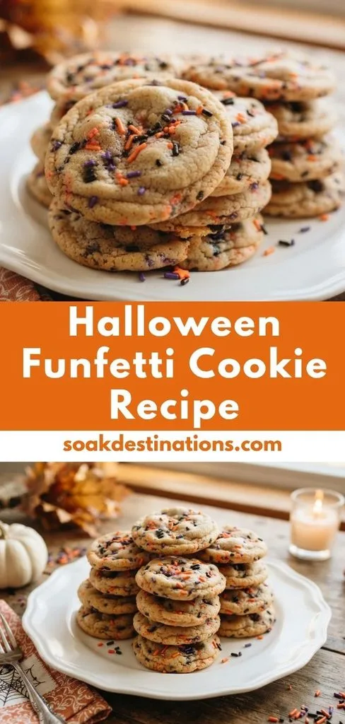 Halloween Funfetti Cookie Recipe 1 - soakdestinations Halloween Funfetti Cookies Recipe