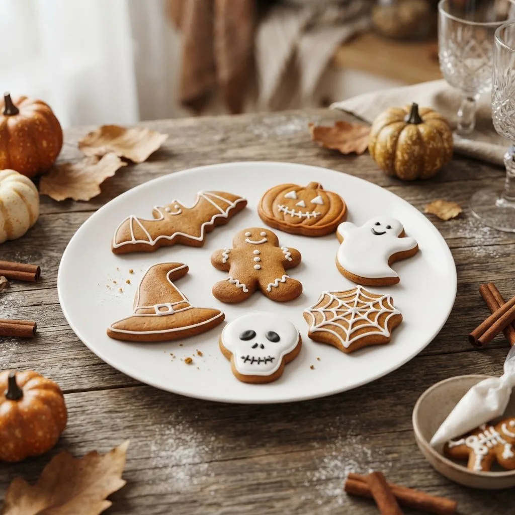 Halloween Gingerbread Cookie 2 - soakdestinations Halloween Gingerbread Cookie Recipe