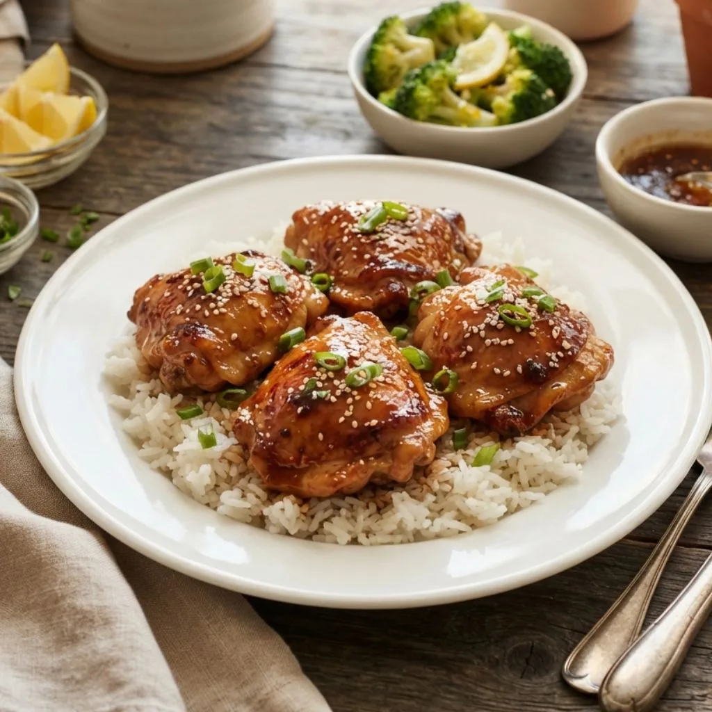 Honey Garlic Baked Chicken 2 - soakdestinations Honey Garlic Baked Chicken Recipe