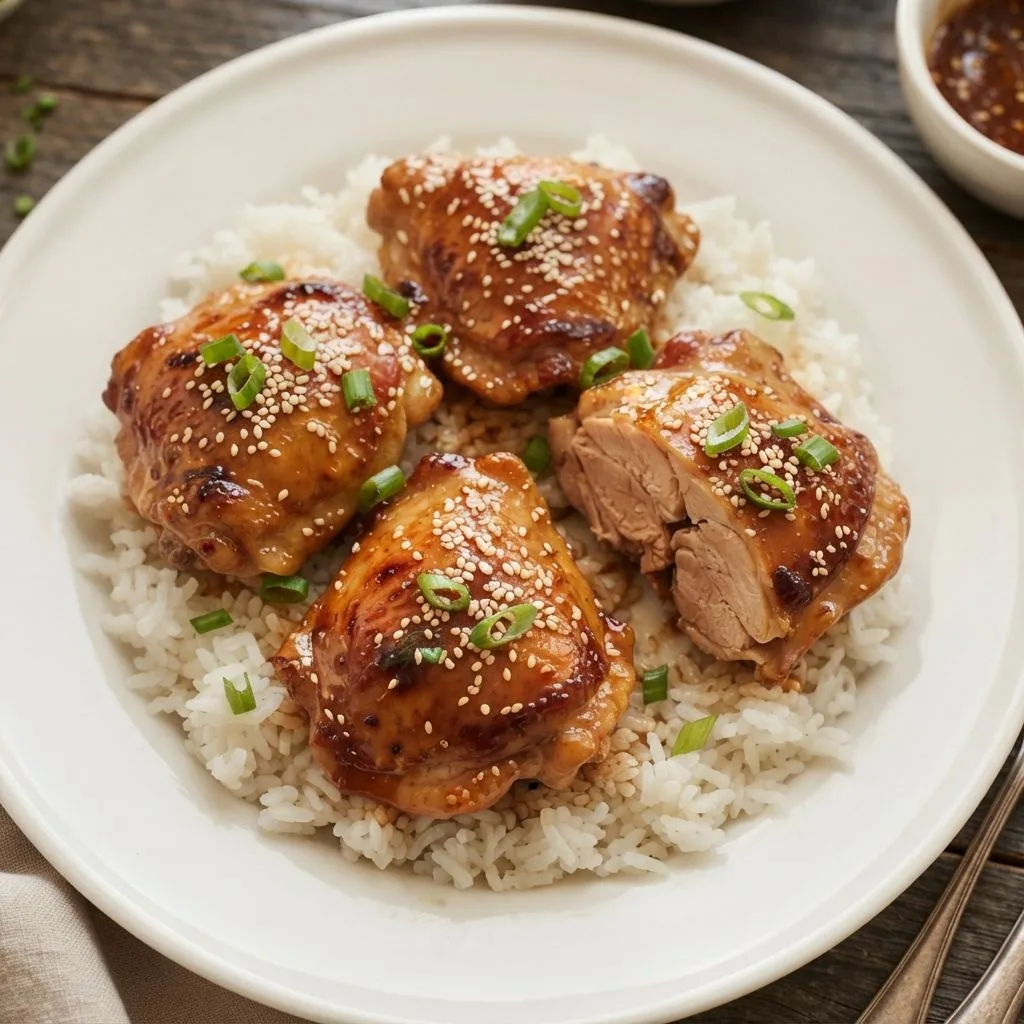 Honey Garlic Baked Chicken Recipe