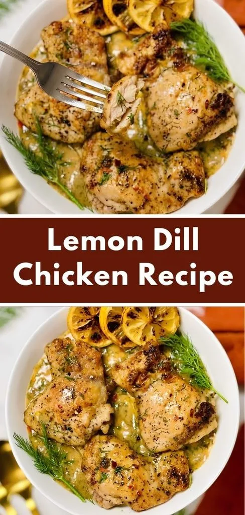 Lemon Dill Chicken Recipe 1 - soakdestinations Lemon Dill Chicken Recipe