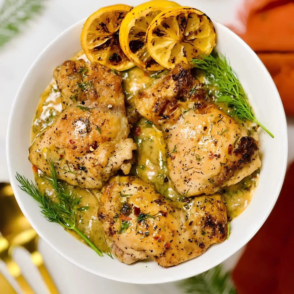 Lemon Dill Chicken Recipe 2 - soakdestinations Lemon Dill Chicken Recipe