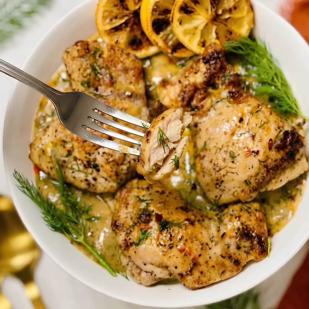 Lemon Dill Chicken Recipe