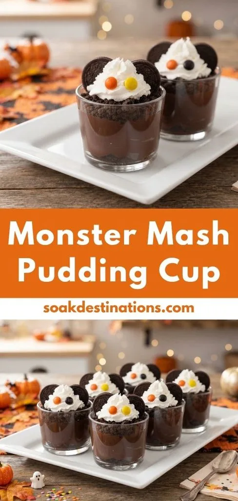 Monster Mash Pudding Cup Recipe - soakdestinations Monster Mash Pudding Cups Recipe