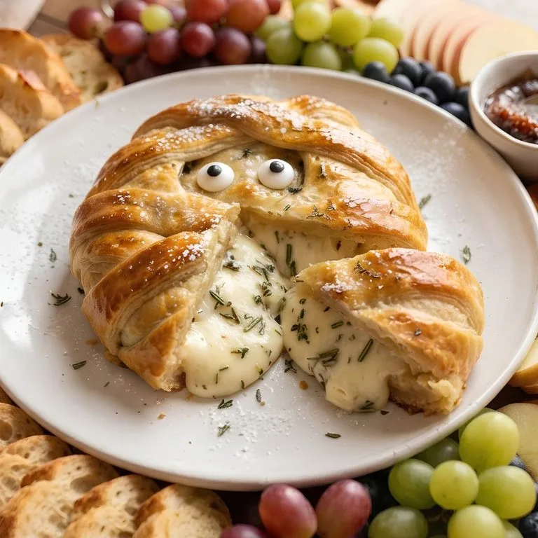 Mummy Brie Crescent Roll - soakdestinations Mummy Brie Crescent Roll Recipe