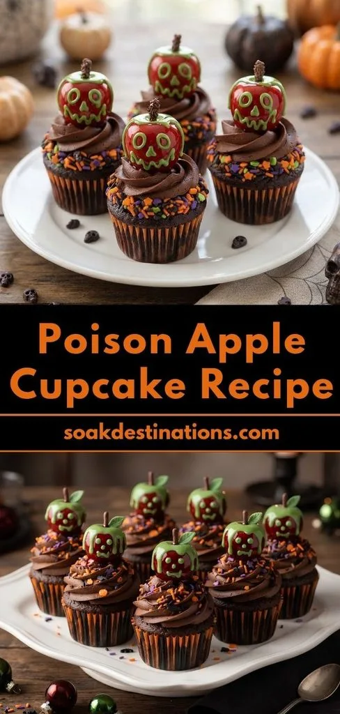 Poison Apple Cupcake Recipe