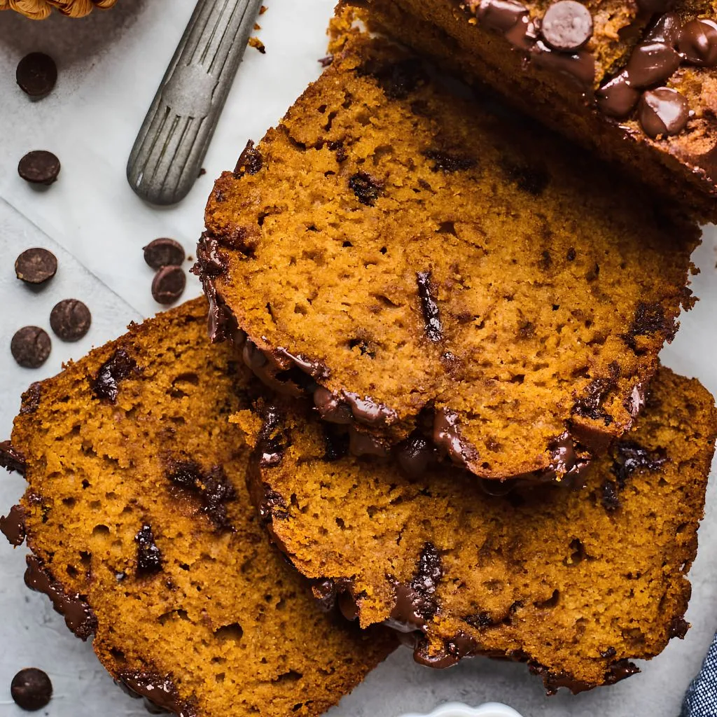 Pumpkin Chocolate Chip Bread Recipe