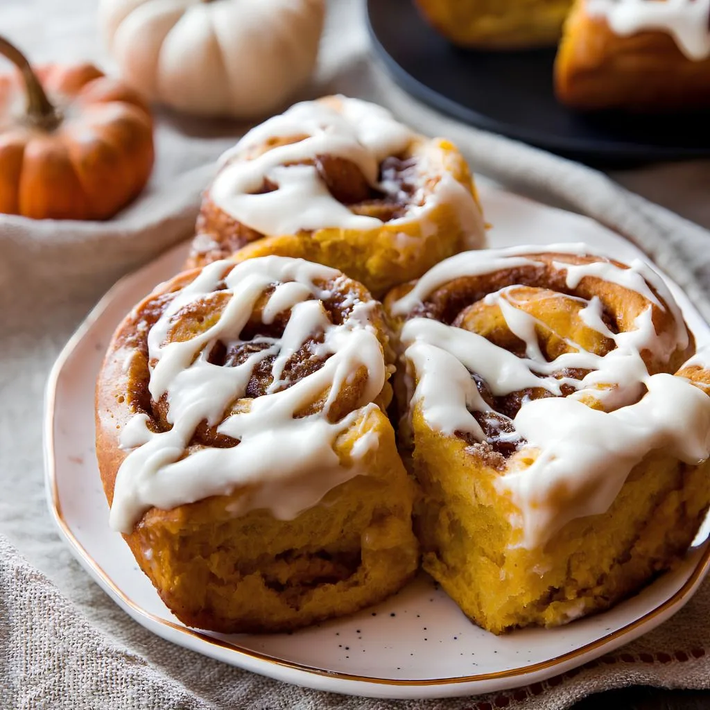 Pumpkin Cinnamon Roll Recipe