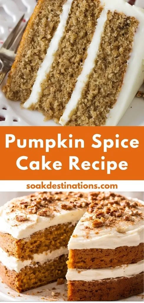 Pumpkin Spice Cake Recipe 1 - soakdestinations Pumpkin Spice Cake Recipe