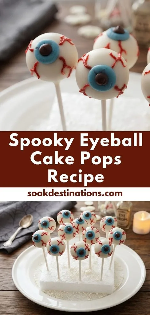 Spooky Eyeball Cake Pops Recipe 1 - soakdestinations Spooky Eyeball Cake Pops Recipe