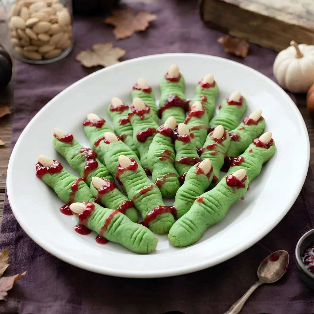 Wicked Witch Finger Cookies Recipe