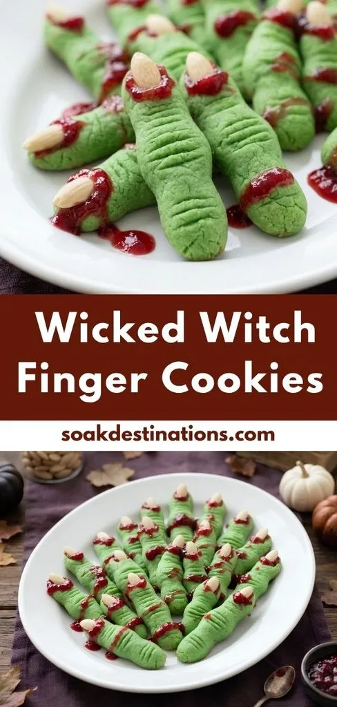 Wicked Witch Finger Cookies Recipe