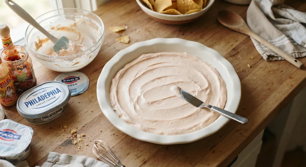 image 132 Spider Web Cream Cheese Dip Recipe for an Easy Halloween Party- soakdestinations