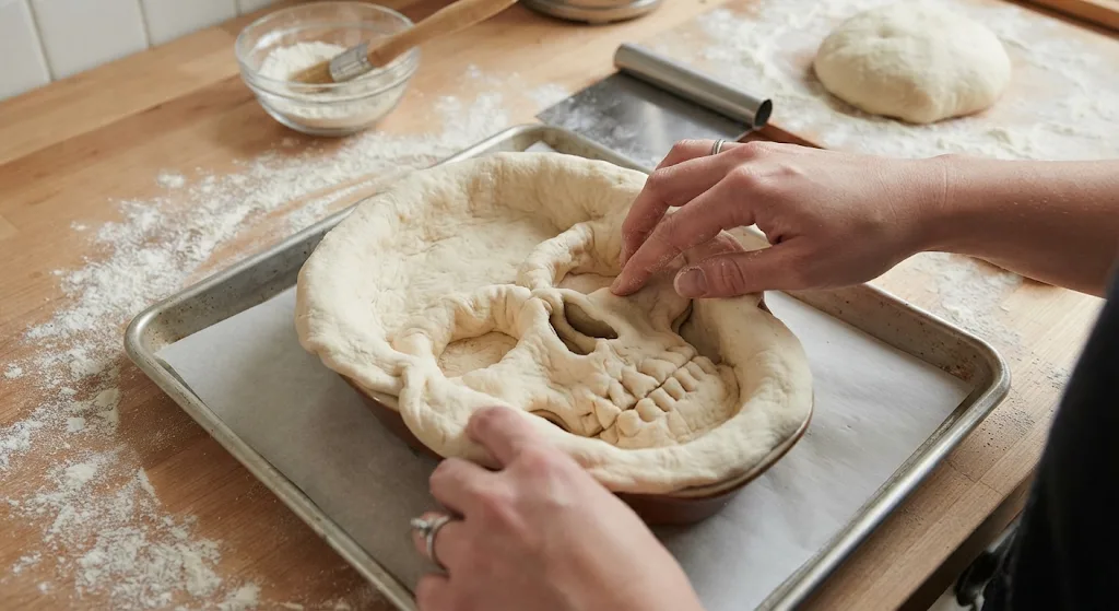Easy Pizza Skull Recipe