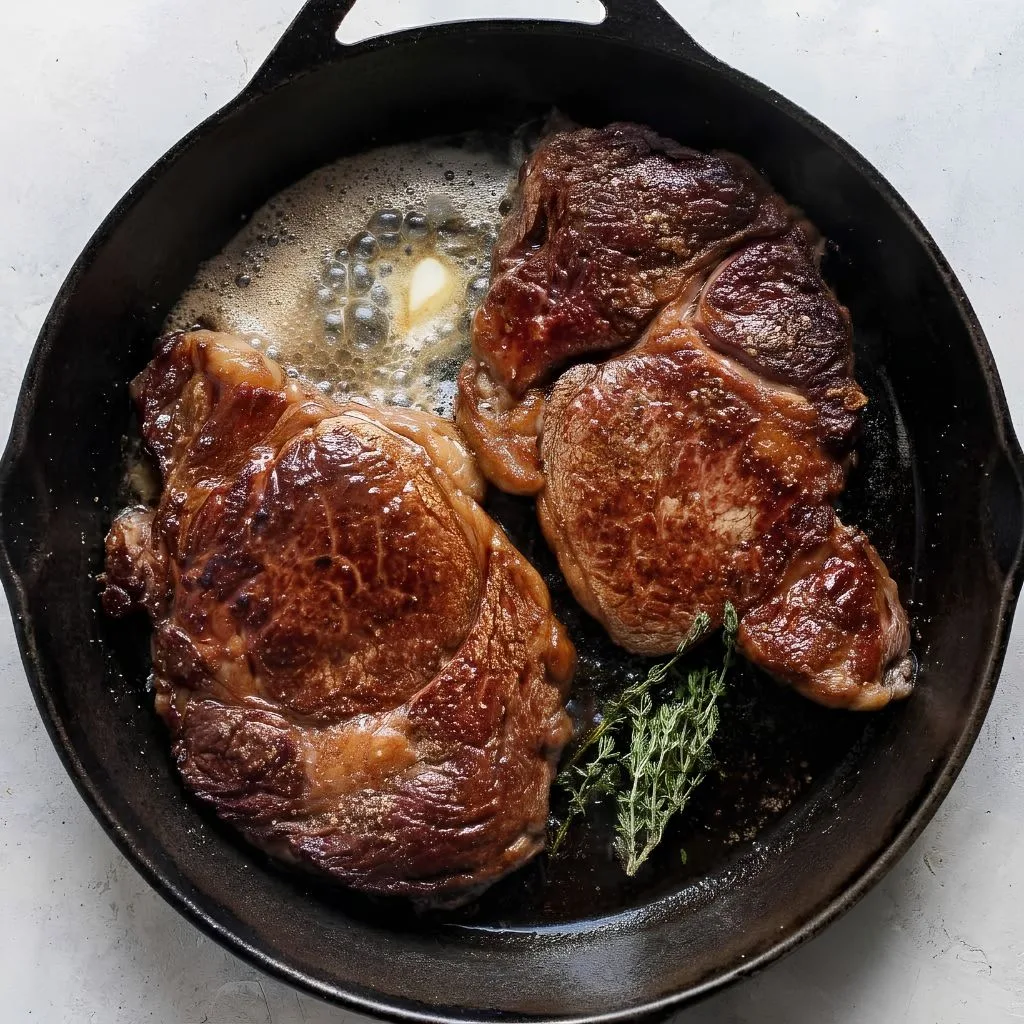 Cast Iron Steak Recipe 2 - soakdestinations Cast Iron Steak Recipe