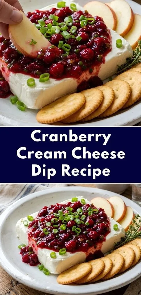 Cranberry Cream Cheese Dip Recipe 3 - soakdestinations Cranberry Cream Cheese Dip Recipe