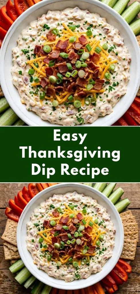 Easy Thanksgiving Dip Recipe 1 - soakdestinations Easy Thanksgiving Dip Recipe