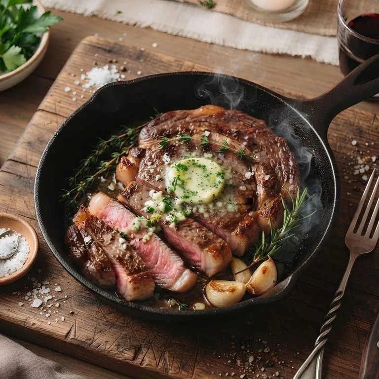 Garlic Butter Sirloin Steak Recipe 2 - soakdestinations Garlic Butter Sirloin Steak Recipe