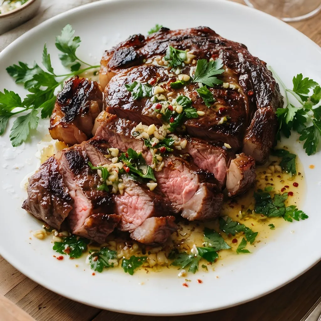 Garlic Butter Steak in Oven Recipe - soakdestinations Garlic Butter Steak in Oven Recipe