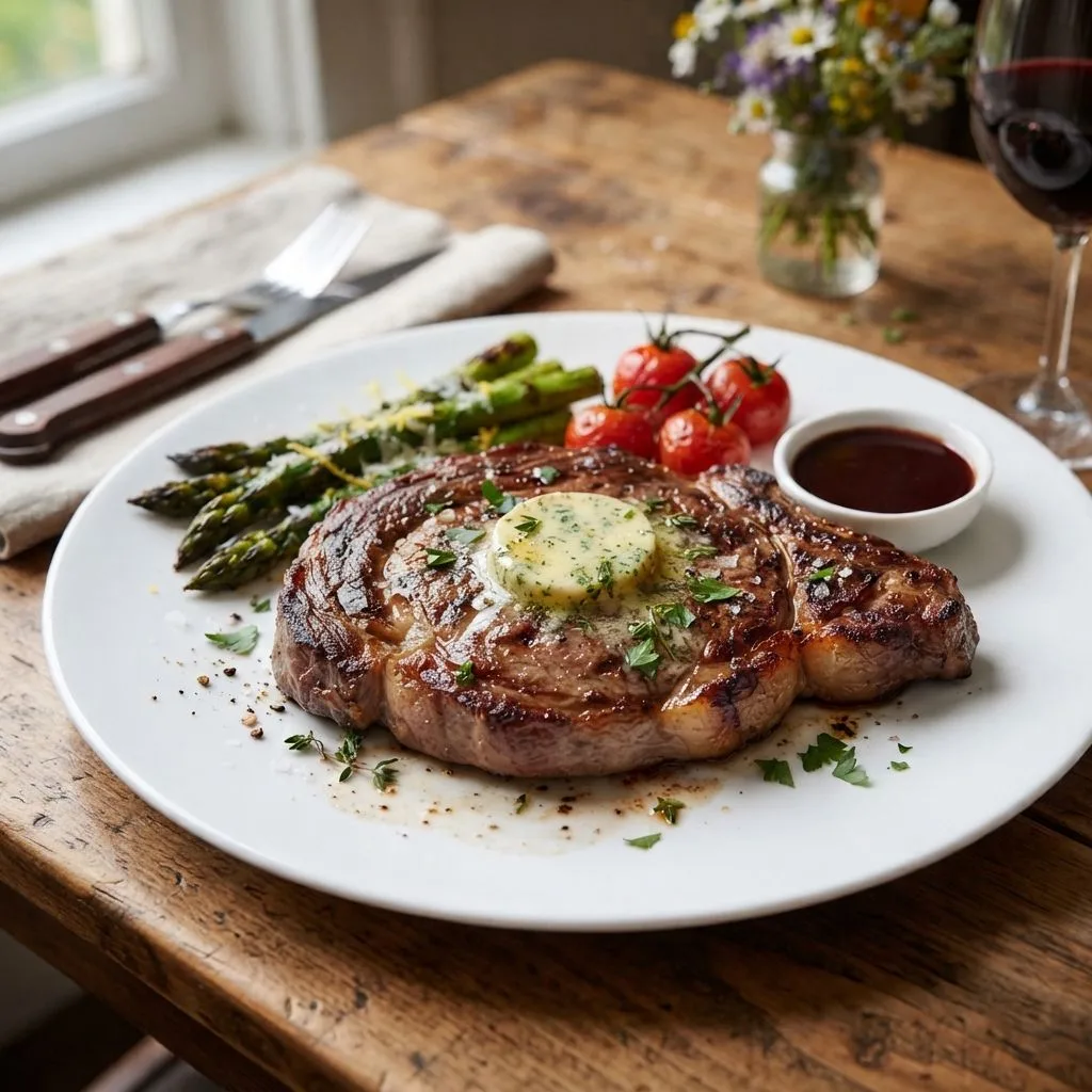 Garlic Herb Butter Steak Recipe
