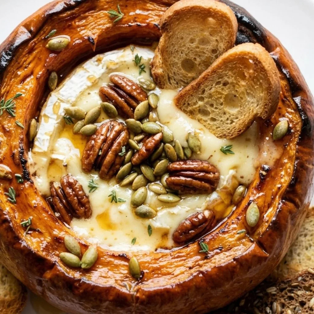 Pumpkin Baked Brie Recipe