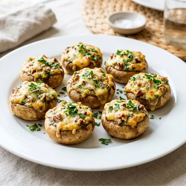 Stuffed Mushroom Thanksgiving Recipe