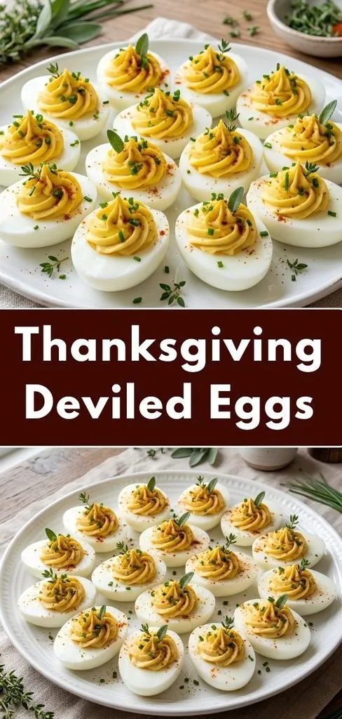 Thanksgiving Deviled Eggs Recipe - soakdestinations Thanksgiving Deviled Eggs Recipe