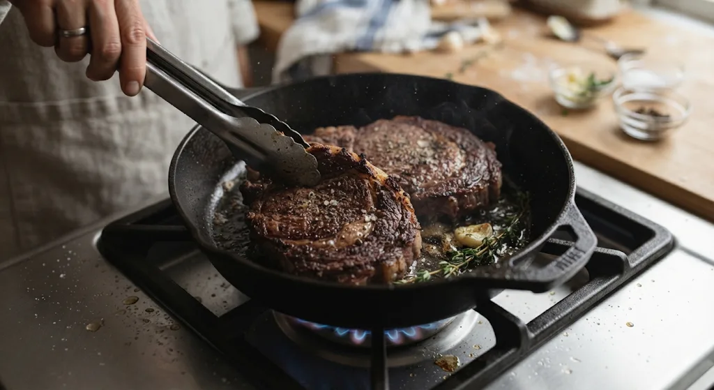 Garlic Herb Butter Steak Recipe