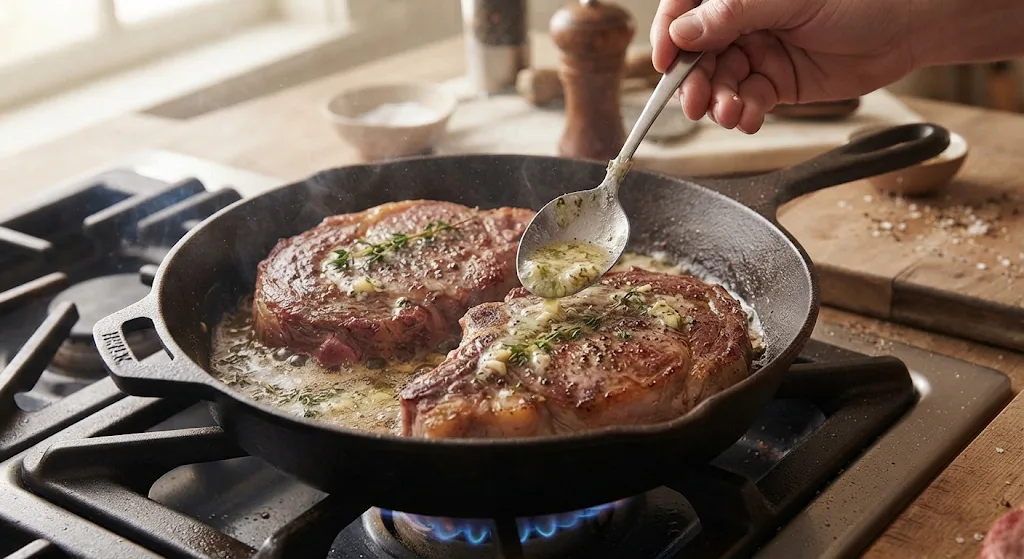 image 16 - soakdestinations image 16 Garlic Butter Sirloin Steak Recipe: Juicy, Easy and Ready in 17 Minutes!- soakdestinations