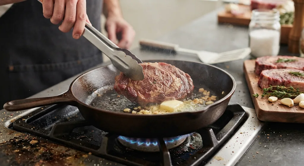 image 18 - soakdestinations image 18 15 Minute Garlic Butter Steak Recipe: Juicy, Easy, Full of Flavor- soakdestinations